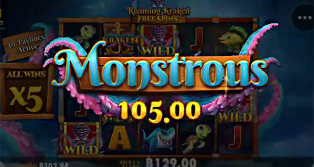 Pragmatic Play - Release the Kraken Monstrous Win - Play.co.za