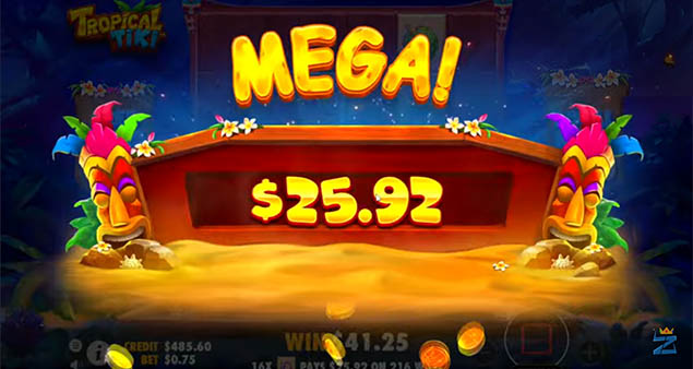 Pragmatic Play - Tropical Tiki Slot Mega Win - Play.co.za