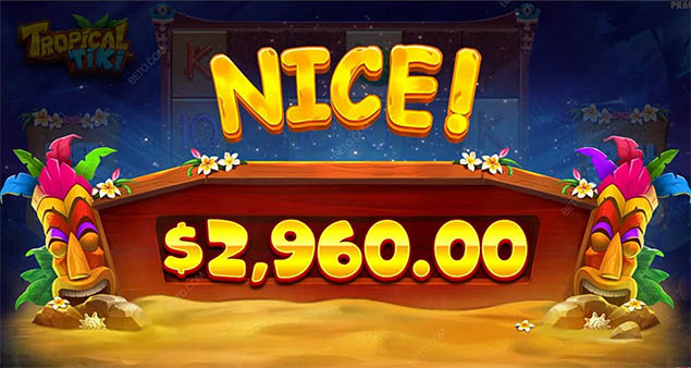 Pragmatic Play - Tropical Tiki Slot Nice Win - Play.co.za