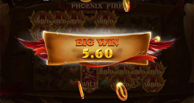 Red Tiger Gaming - Phoenix Fire Power Reels Big Win - Play.co.za
