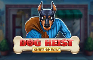 Booming Games - Dog Heist Shift 'N' Win Slot Featured - Play.co.za
