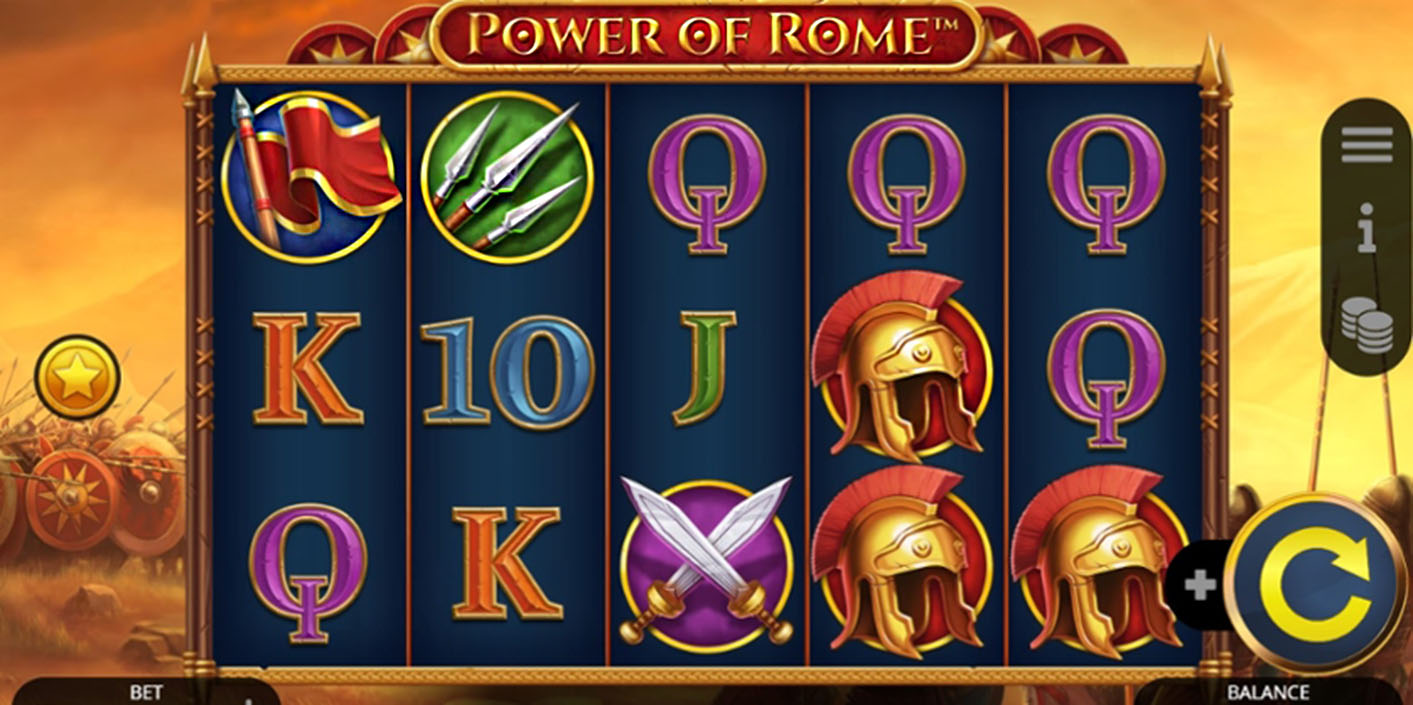 Booming Games - Power of Rome Slot Gameplay - Play.co.za