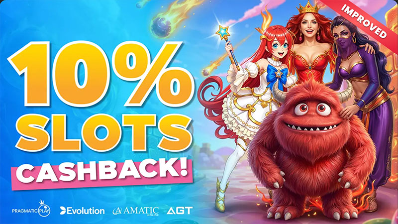 Easybet 10% Slots Cashback