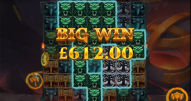 Red Tiger Gaming -Thor’s Lightning Big Win - Play.co.za