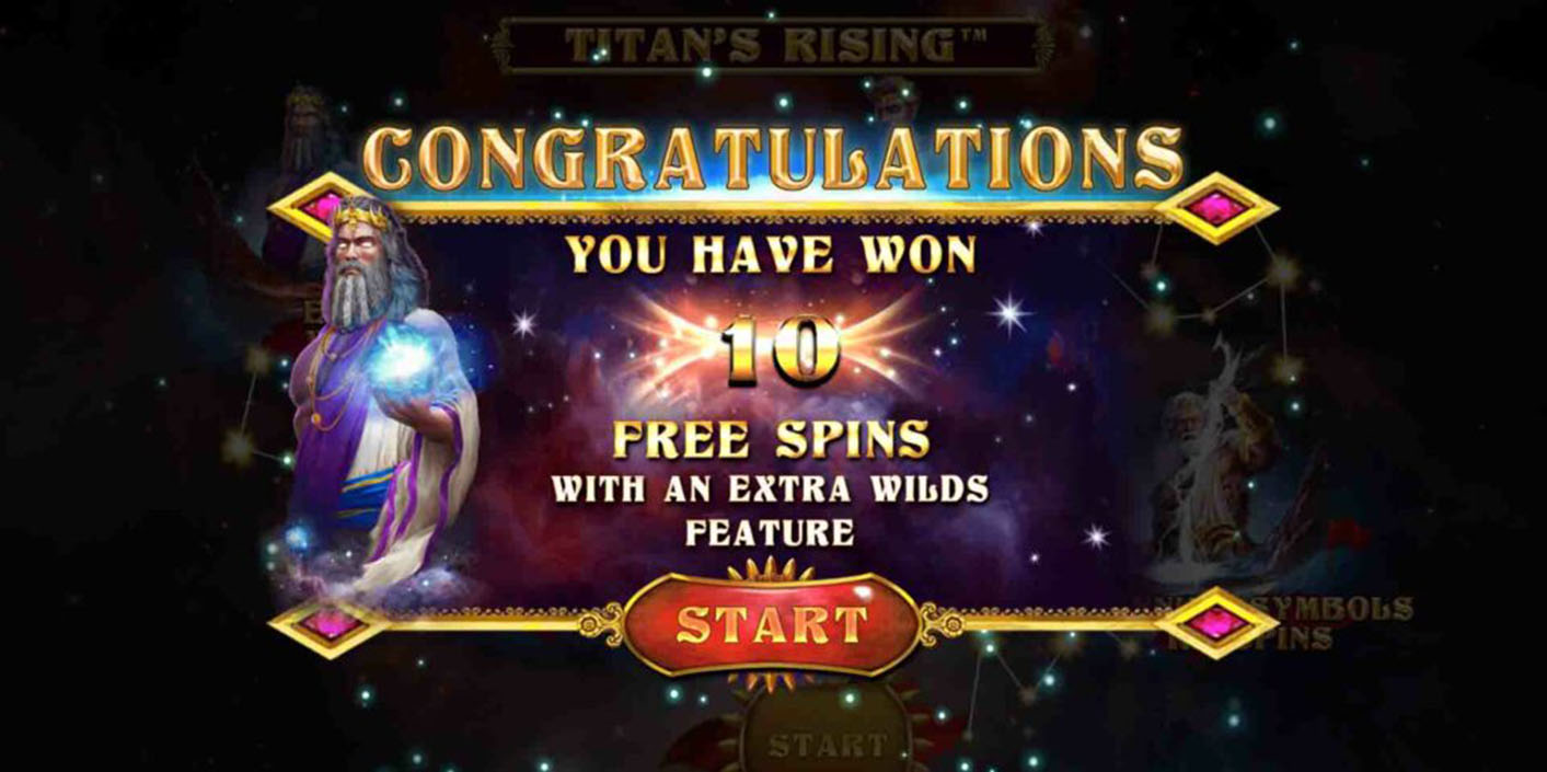 Spinomenal - Titans Rising Free Spins - Play.co.za