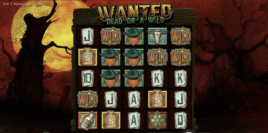 Wanted Dead or a Wild - Hacksaw Gaming