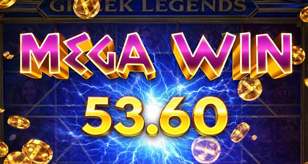 Booming Games - Greek Legends Mega Win - Play.co.za