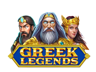 Booming Games - Greek Legends Slot Logo - Play.co.za