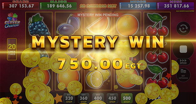 EGT Digital - 20 Dazzling Hot Mystery Win - Play.co.za