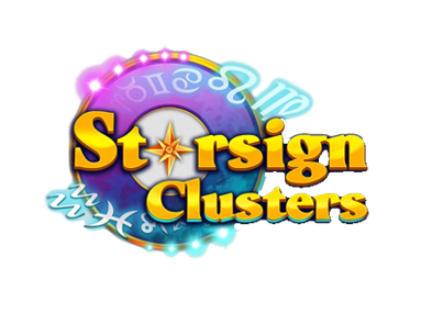 G Games - Starsign Clusters Slot Logo - Play.co.za