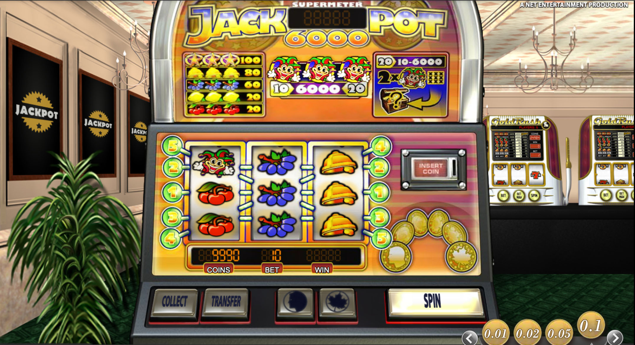 Jackpot 6000 (NetEnt)