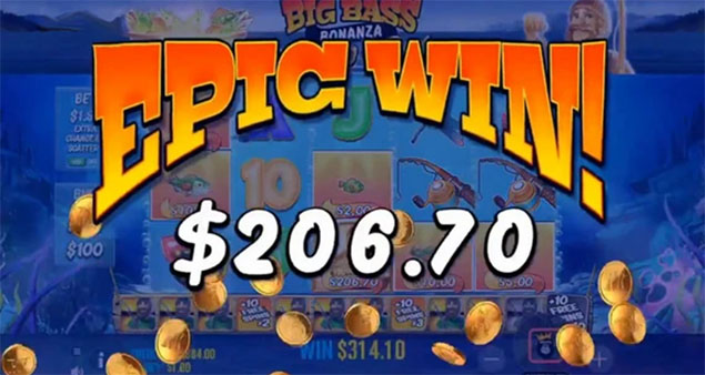 Pragmatic Play - Big Bass Bonanza Megaways Epic Win - Play.co.za