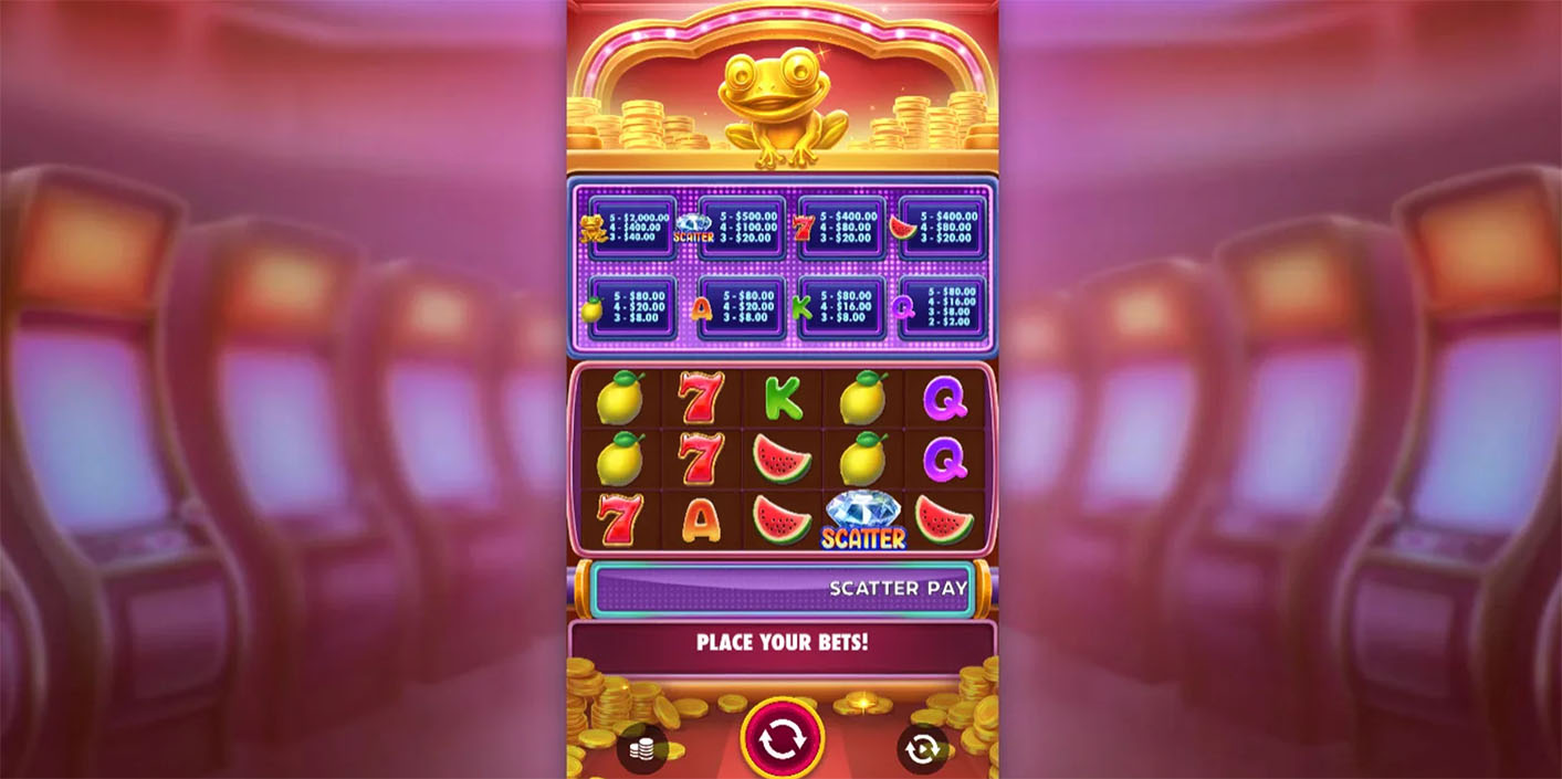 Pragmatic Play - Wealthy Frog Scatter Pay - Play.co.za