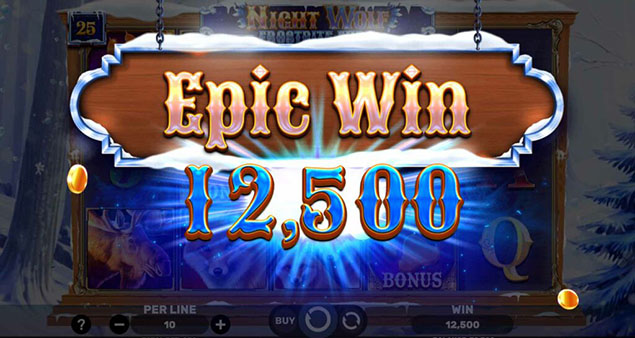 Spinomenal - Night Wolf - Frostbite Fury Epic Win - Play.co.za