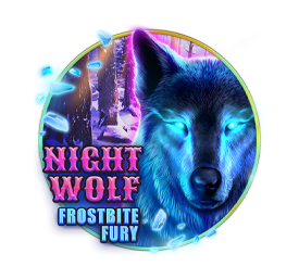 Spinomenal - Night Wolf - Frostbite Fury Slot Logo - Play.co.za