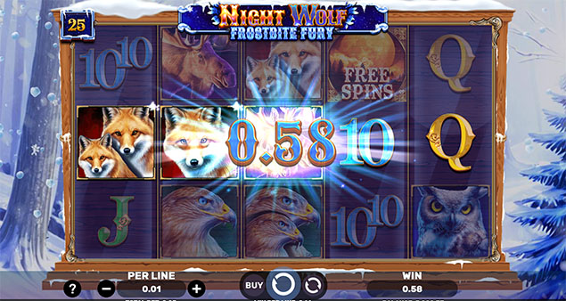Spinomenal - Night Wolf - Frostbite Fury Win - Play.co.za