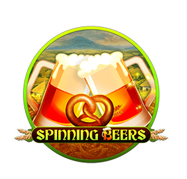 Spinomenal - Spinning Beers Slot Logo - Play.co.za