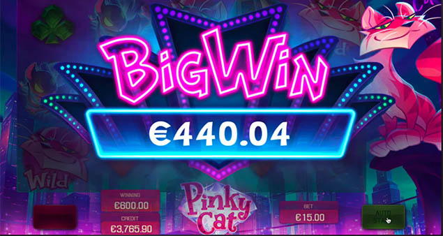 Apollo Games - Pinky Cat Big Win - Play.co.za