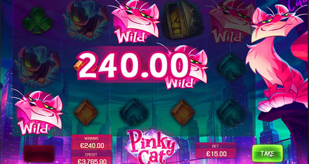 Apollo Games - Pinky Cat Slot Win - Play.co.za