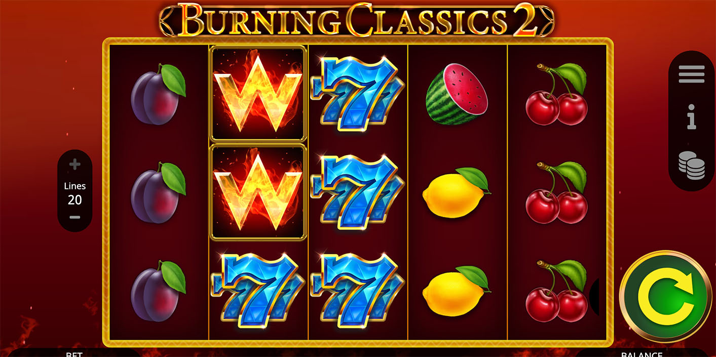 Booming Games - Burning Classics Slot Gameplay - Play.co.za