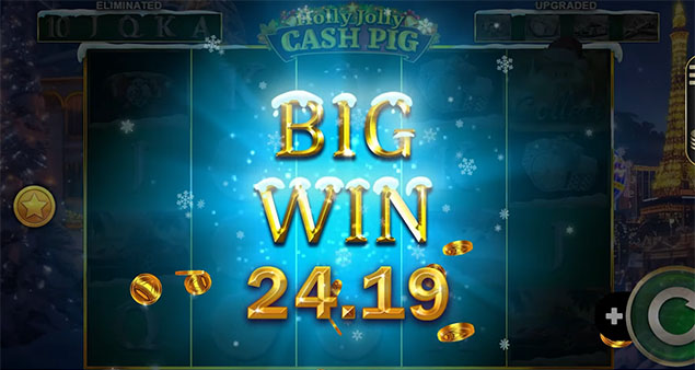 Booming Games - Holly Jolly Cash Pig Big Win - Play.co.za