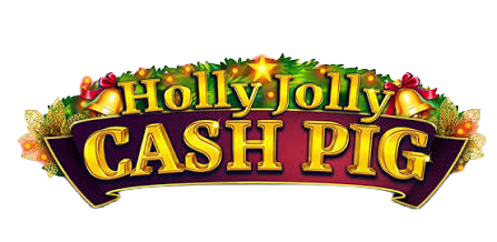Booming Games - Holly Jolly Cash Pig Slot Logo - Play.co.za
