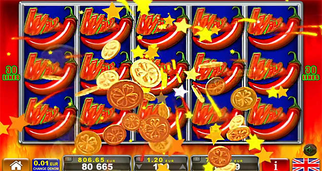 EGT Digital - 30 Spicy Fruits Wild Win - Play.co.za