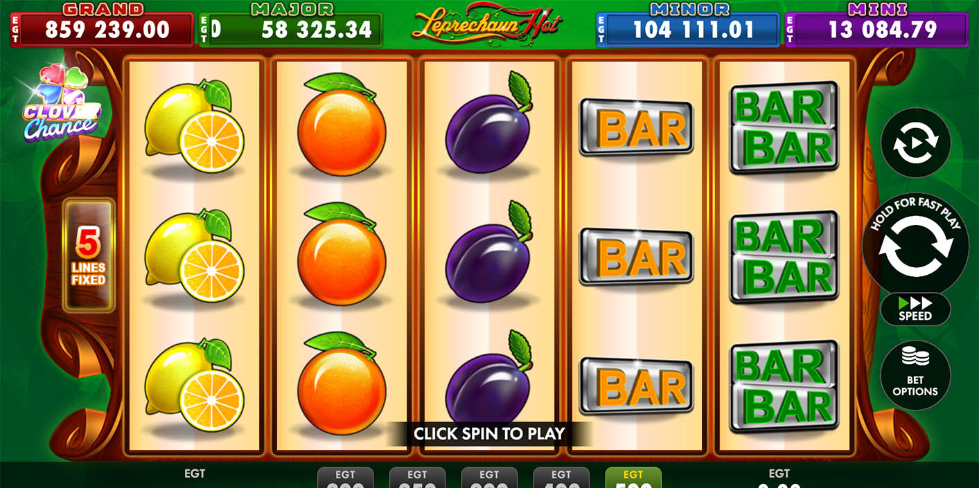 EGT Digital - Leprechaun Hot Slot Gameplay - Play.co.za