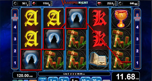 EGT Digital - Vampire Night Bell Link Win - Play.co.za