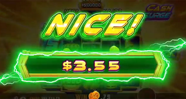 Pragmatic Play - Cash Surge Nice Win - Play.co.za