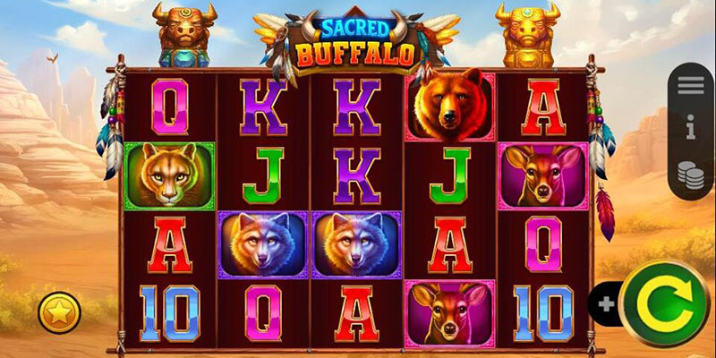 Sacred Buffalo Gameplay by Booming Games