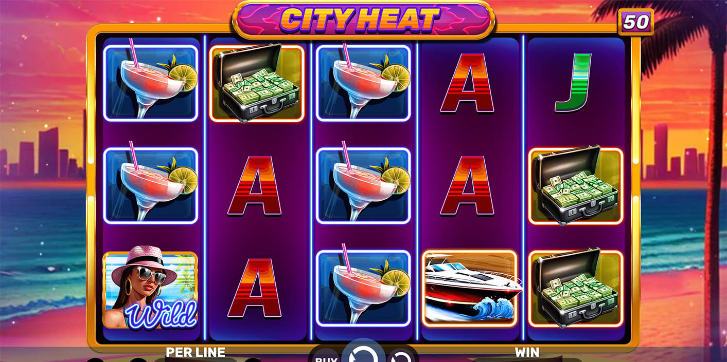 Spinomenal - City Heat Slot Gameplay - Play.co.za