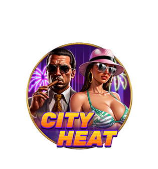 Spinomenal - City Heat Slot Logo - Play.co.za