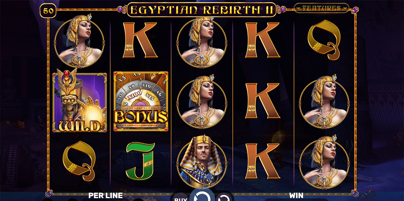 Spinomenal - Egyptian Rebirth 2 Slot Gameplay - Play.co.za