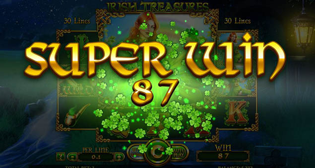 Spinomenal - Irish Treasures Super Win - Play.co.za