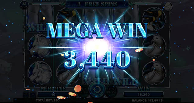 Spinomenal - Majestic Winter Mega Win - Play.co.za