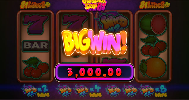 Apollo Games - Oldskool Spin 81 Big Win - Play.co.za
