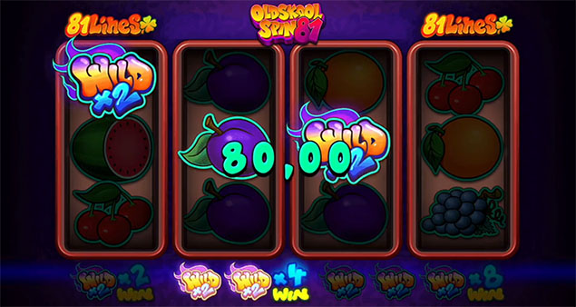 Apollo Games - Oldskool Spin 81 Win 80 - Play.co.za