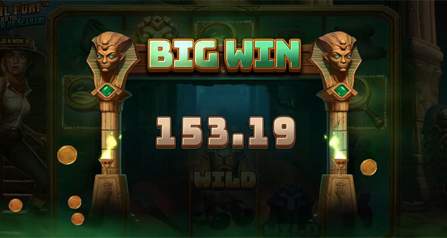 Betsoft - April Fury and the Chamber of Scarabs Big Win - Play.co.za