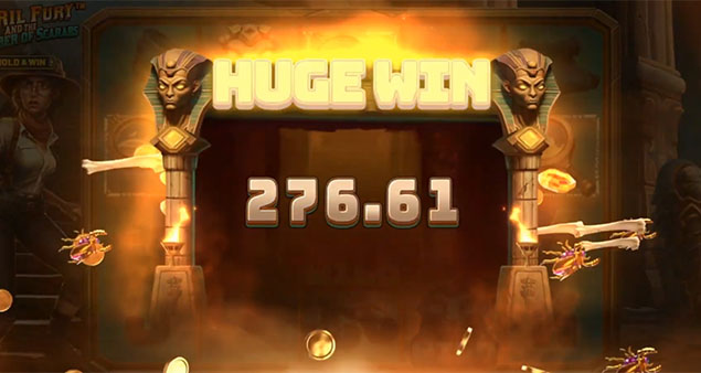 Betsoft - April Fury and the Chamber of Scarabs Huge Win - Play.co.za