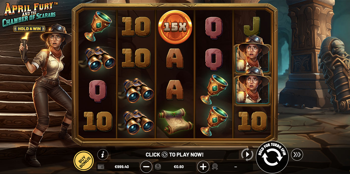 Betsoft - April Fury and the Chamber of Scarabs Slot Gameplay - Play.co.za