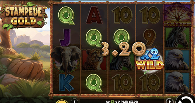 Betsoft - Stampede Gold Slot Win 2 - Play.co.za