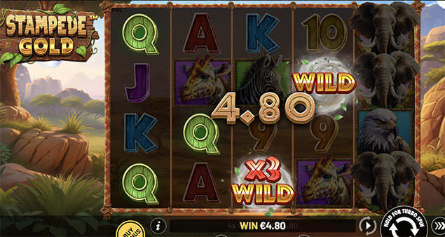Betsoft - Stampede Gold Slot Win - Play.co.za