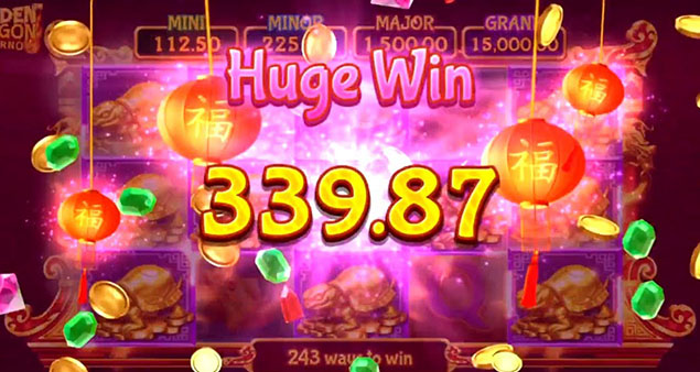 Betsoft - Super Golden Dragon Inferno Huge Win - Play.co.za