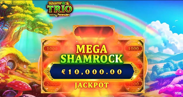 Booming Games - Shamrock Trio - Hold & Respin Mega Shamrock Jackpot - Play.co.za