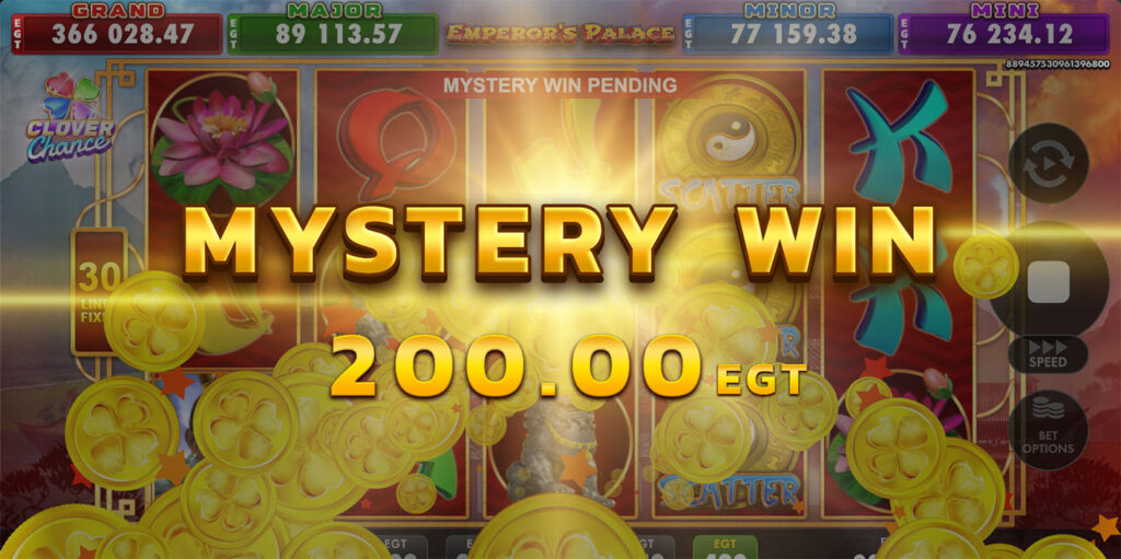 EGT Digital - Emperors Palace Mystery Win - Play.co.za