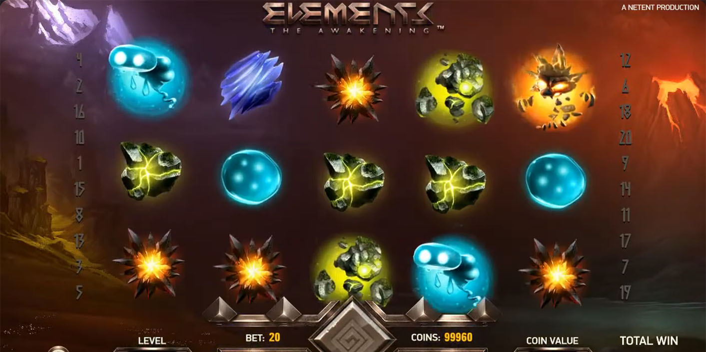 NetEnt - Elements- The Awakening Slot Gameplay - Play.co.za