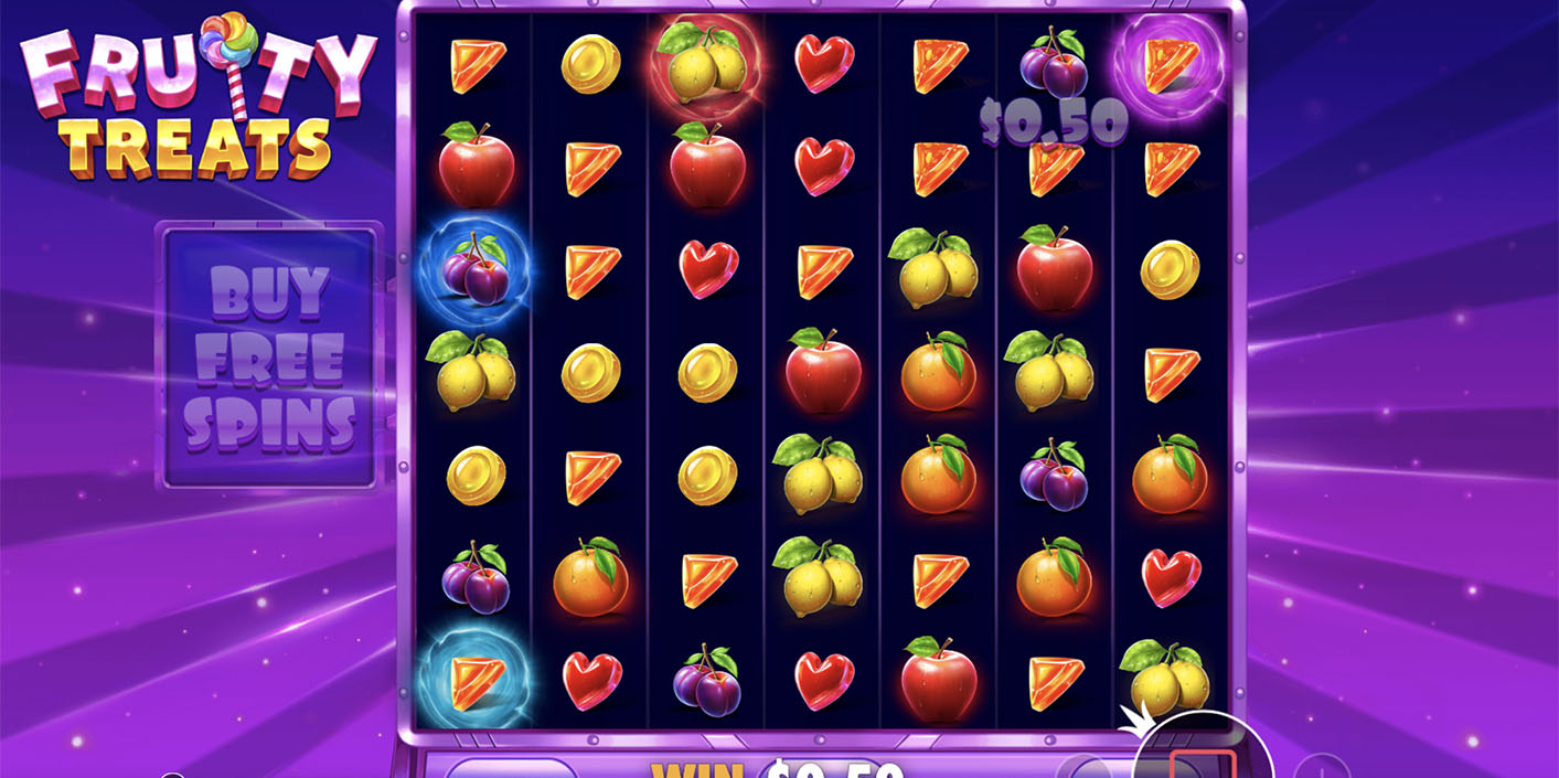 Pragmatic Play - Fruity Treats Slot Gameplay - Play.co.za