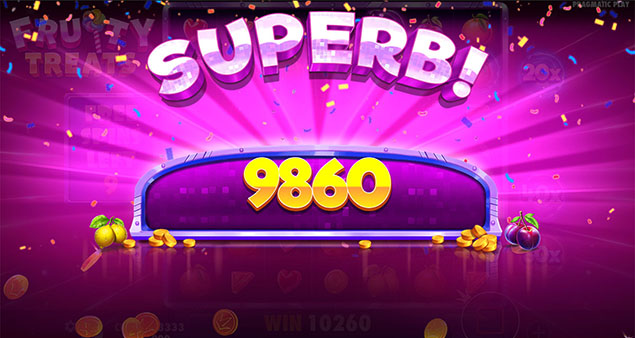 Pragmatic Play - Fruity Treats Superb Win - Play.co.za