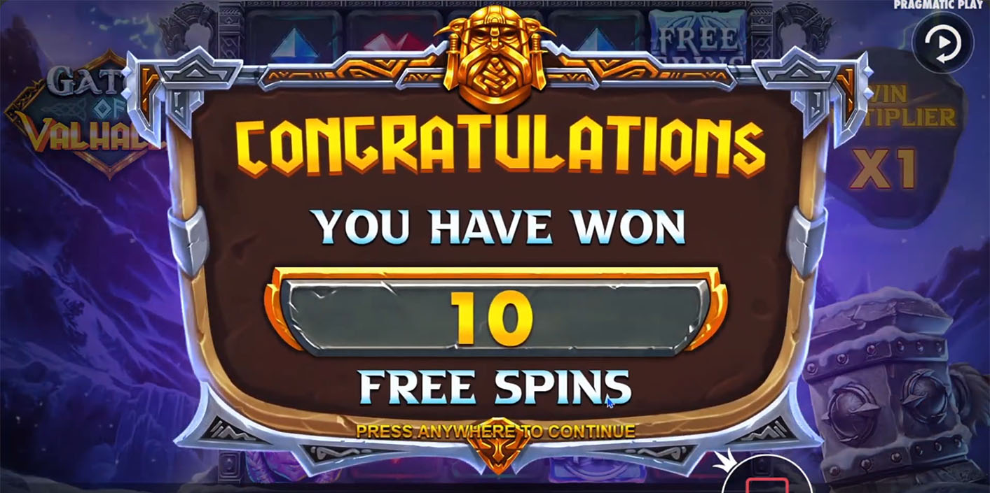 Pragmatic Play - Gates of Valhalla Free Spins - Play.co.za